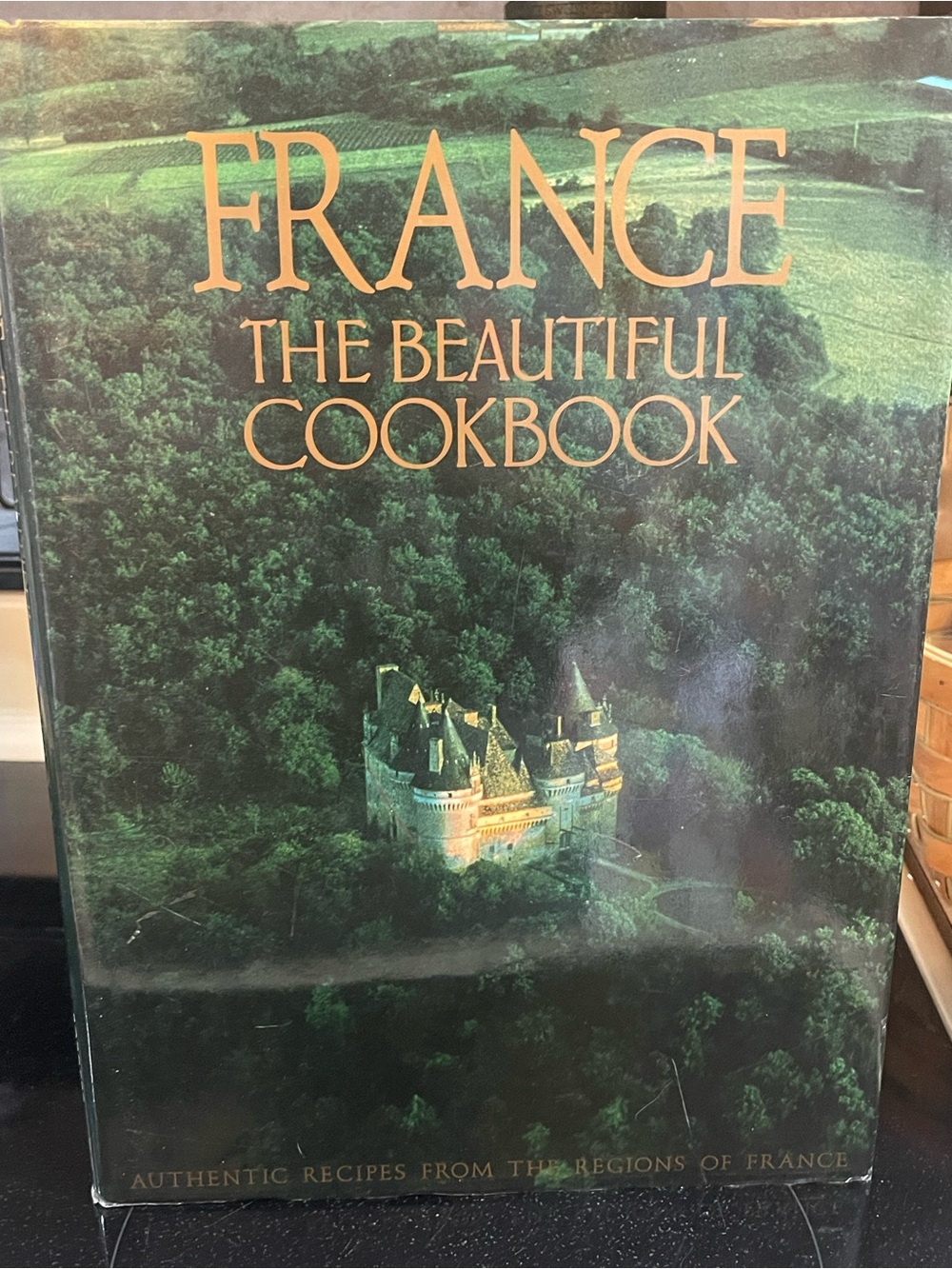 France The Beautiful Cookbook Hardcover Dust Jacket 1989 Scotto Sisters Vintage
